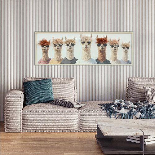 Schilderij De lama-bende - Hiskiart