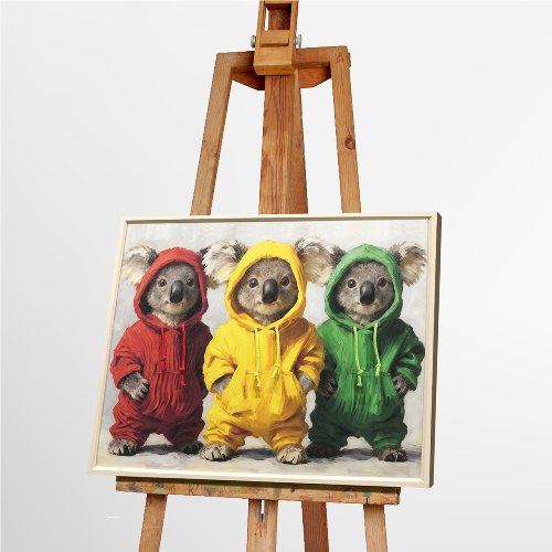 Schilderij Hoodieclub - Hiskiart