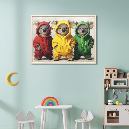 Schilderij Hoodieclub - Hiskiart