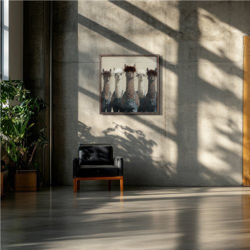 Schilderij De pluisfamilie - Hiskiart