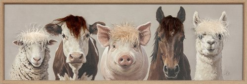 Schilderij Boerderijvrienden - Hiskiart