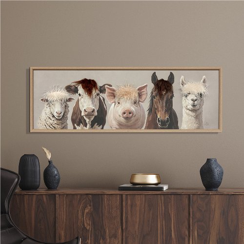 Schilderij Boerderijvrienden - Hiskiart