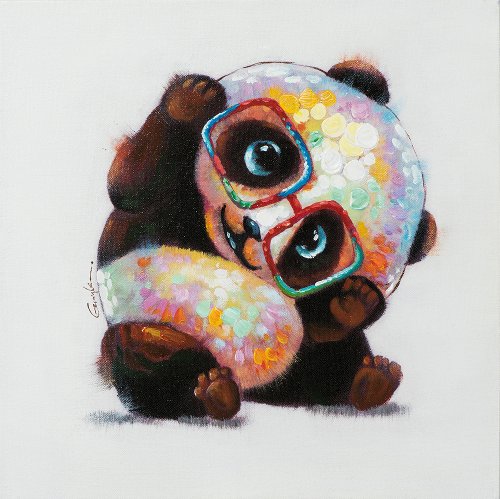 Cuadro Pandajong Poo - Hiskiart