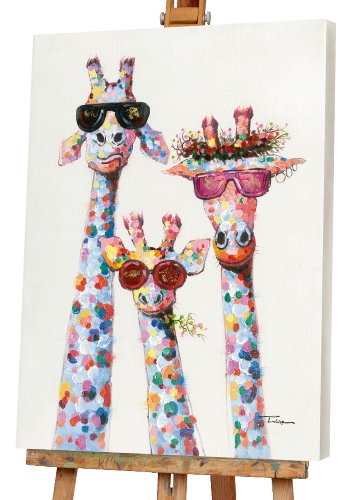 Cuadro Giraffen in de ochtend - Hiskiart