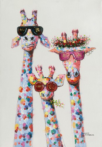 Cuadro Giraffen in de ochtend - Hiskiart
