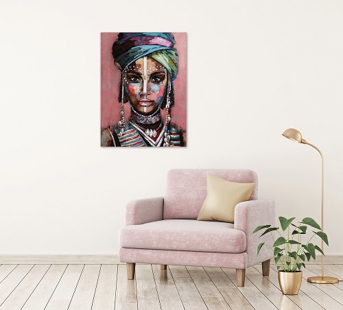 Cuadro Cultur Woman - Hiskiart