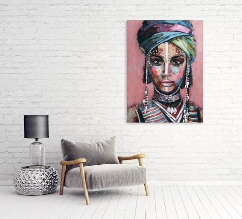 Cuadro Cultur Woman - Hiskiart