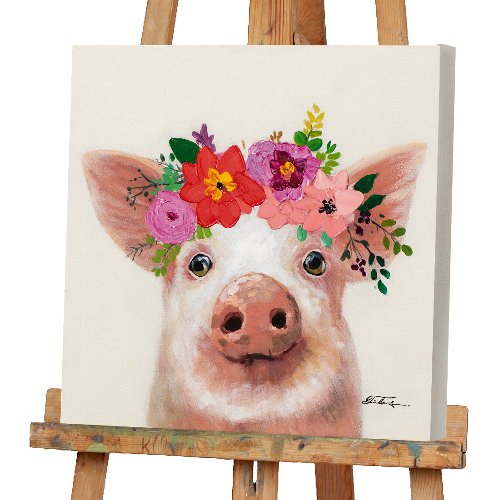 Schilderij Bloemenbig - Hiskiart