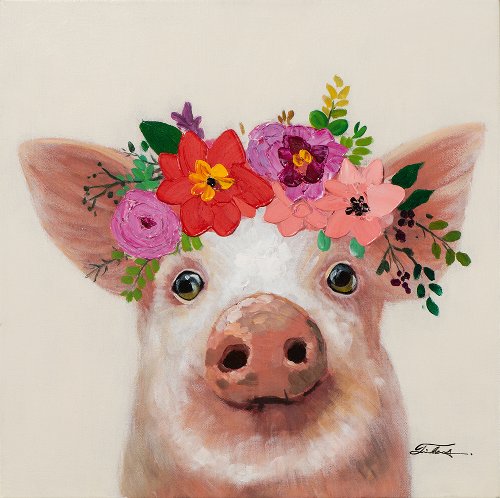 Schilderij Bloemenbig - Hiskiart