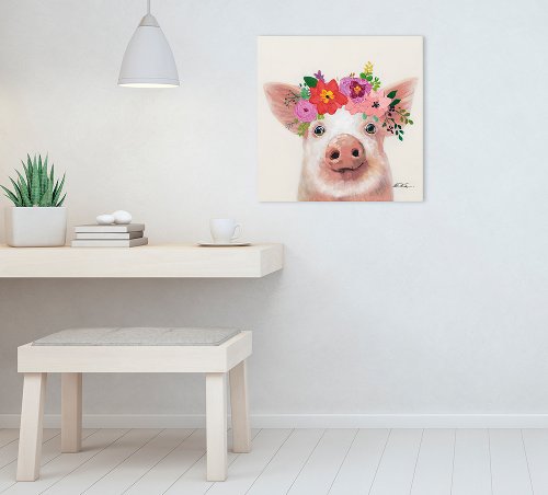 Schilderij Bloemenbig - Hiskiart