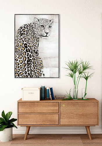 Cuadro Snow Leopard - Hiskiart