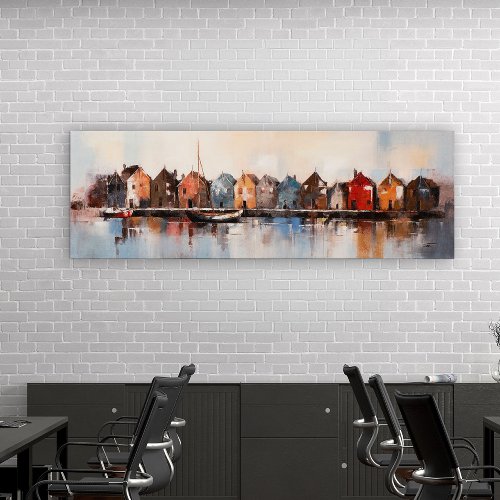 Cuadro Lakeside Living oscuro - Hiskiart