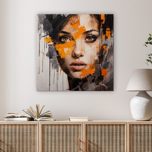 Cuadro Brown Eye Girl - Hiskiart