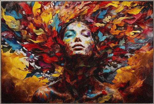 Cuadro Dream of Leaves - Hiskiart