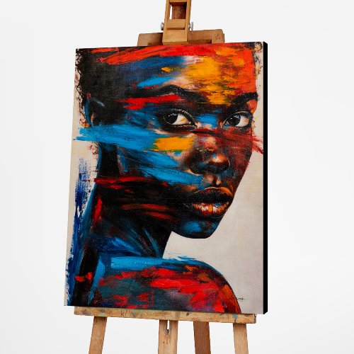 Cuadro Beauty Behind Colours - Hiskiart