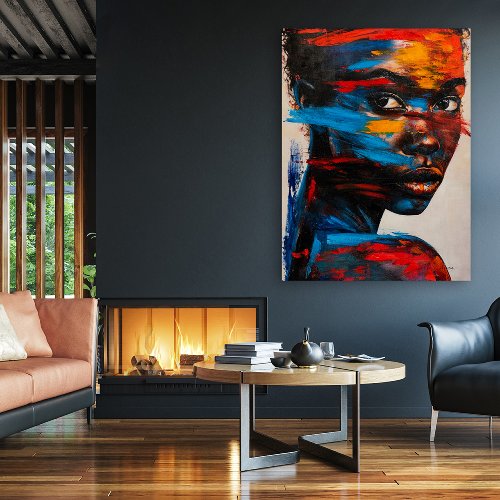 Cuadro Beauty Behind Colours - Hiskiart