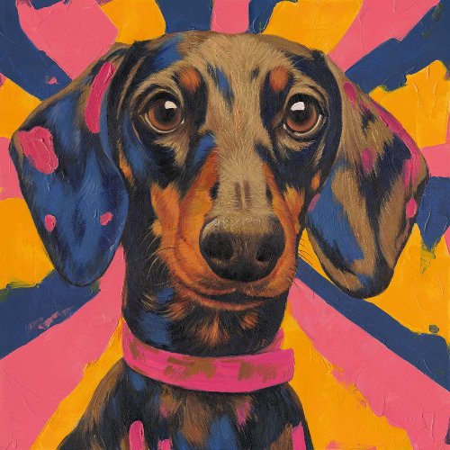 Cuadro Dackel - Hiskiart