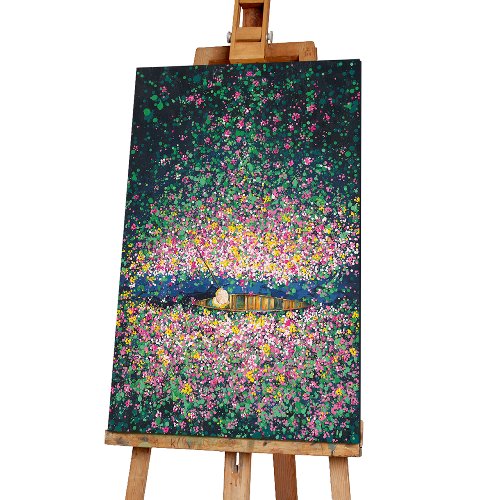 Cuadro Flower Boat - Hiskiart