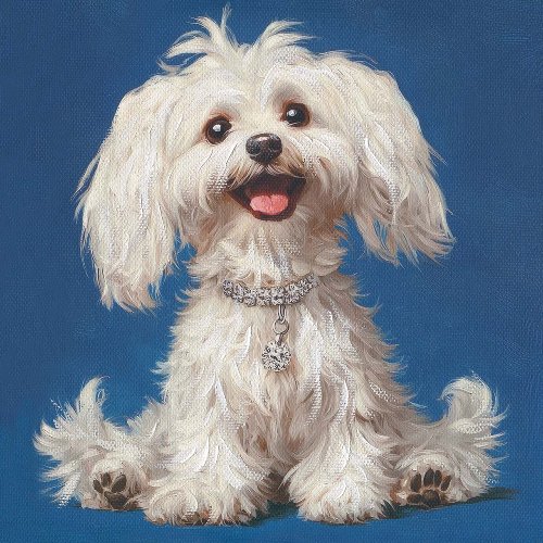 Cuadro White Fluffy - Hiskiart