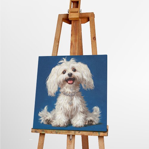 Cuadro White Fluffy - Hiskiart
