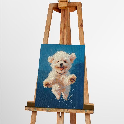 Cuadro Jumping Fluffy - Hiskiart