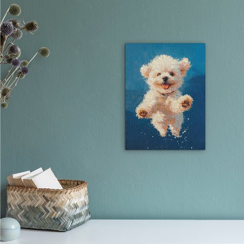 Cuadro Jumping Fluffy - Hiskiart