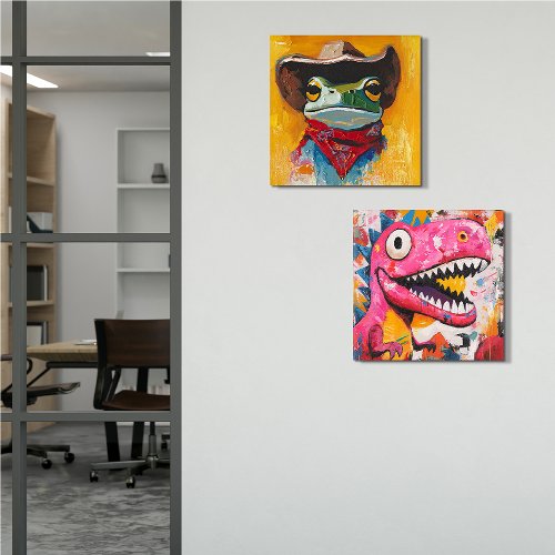 Cuadro Frog Boy - Hiskiart