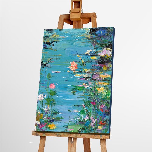 Schilderij Floral Waters - Hiskiart