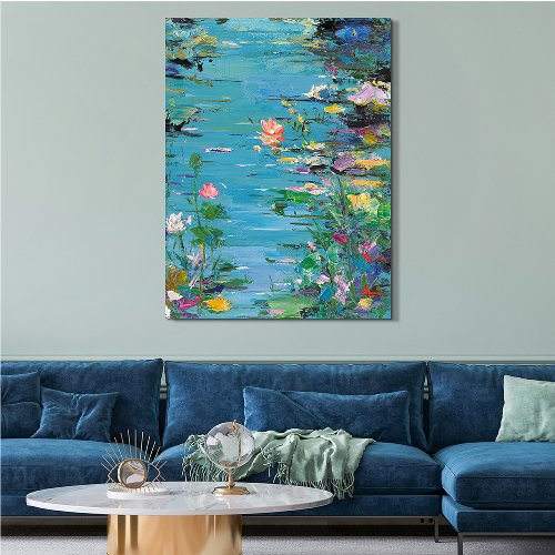Schilderij Floral Waters - Hiskiart