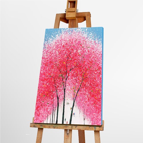 Schilderij Cherry Blossom Glow - Hiskiart