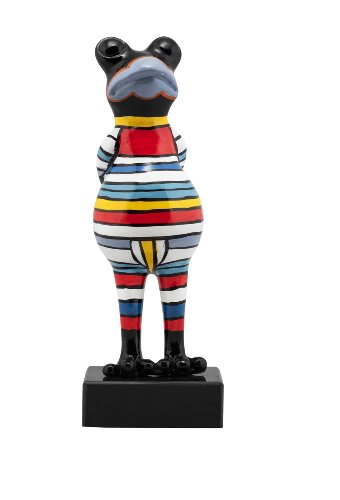 Sculptuur Gestreepte kikker - Hiskiart