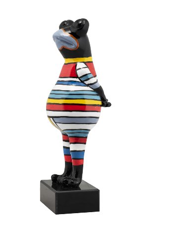 Sculptuur Gestreepte kikker - Hiskiart