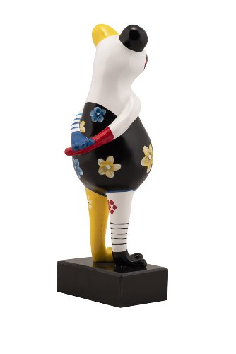 Sculptuur Kikker met bloemen - Hiskiart