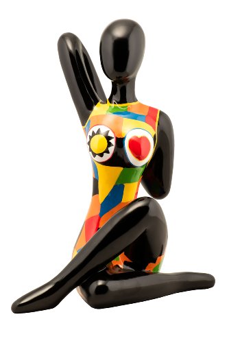 Sculptuur Relaxing Girl - Hiskiart