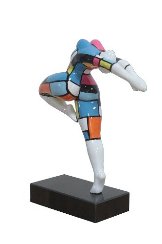 Sculptuur Gymnastic Girl - Hiskiart