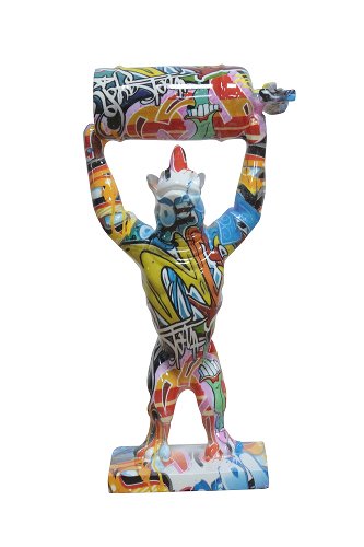 Sculptuur Power Rhino - Hiskiart