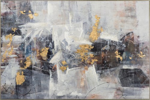 Schilderij Winter Gold - Hiskiart