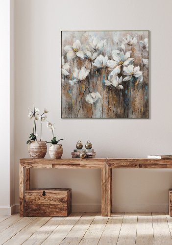 Schilderij Vintage Poppy - Hiskiart