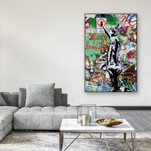 Schilderij Grafitty - Hiskiart