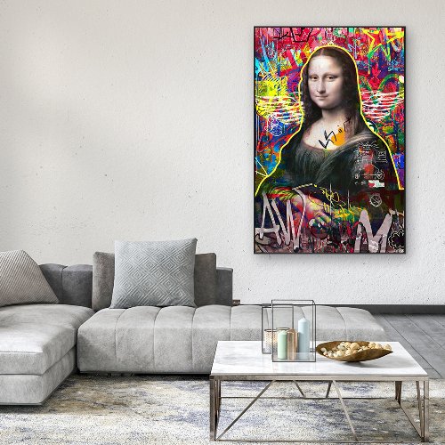 Schilderij Modern Lisa - Hiskiart