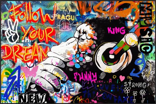 Cuadro Music Dream - Hiskiart