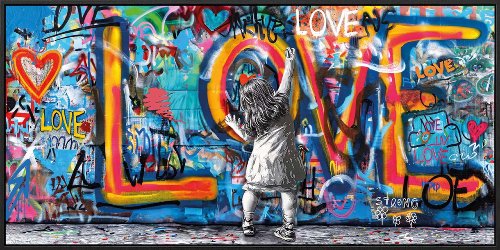 Schilderij Paint with Love - Hiskiart
