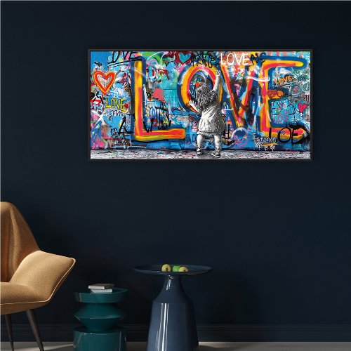 Schilderij Paint with Love - Hiskiart