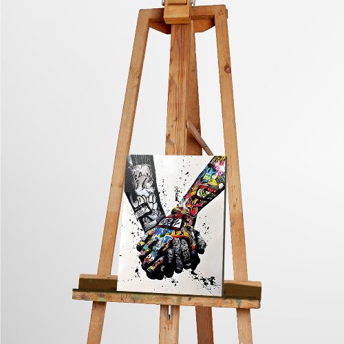 Schilderij Sterke band - Hiskiart