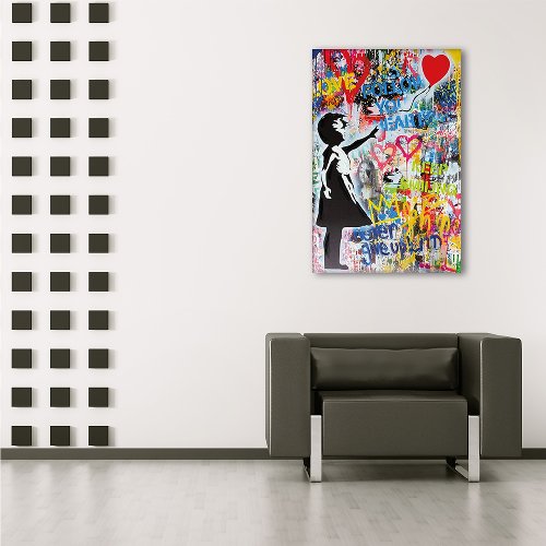 Schilderij Love in the Air - Hiskiart