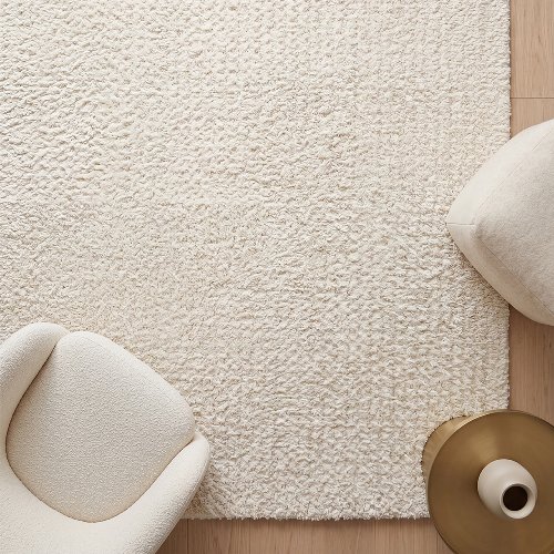 Vloerkleed Rose Cream - Hiskiart