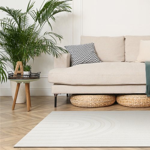 Vloerkleed Santorini Pearl - Hiskiart