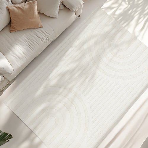 Vloerkleed Santorini Pearl - Hiskiart