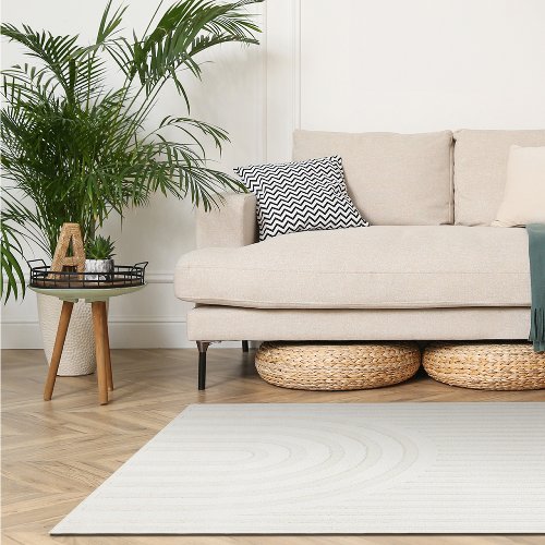 Vloerkleed Santorini Pearl - Hiskiart
