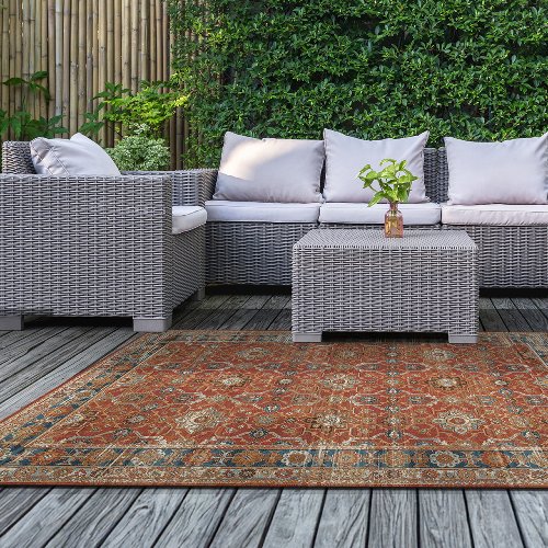 Vloerkleed Oriental Red - Hiskiart